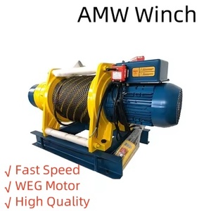 אלמאן חשמלי ביצועים גבוהים ויקבים 2 טון 3ton 3ton 5ton חוט חשמלי עם בלם מגנטי - Product Image 2