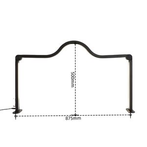 Lampe à ongles LED demi-lune de haute qualité lampe de table à lumière UV mince pour salons de manucure manucure effet bling usine OEM/ODM - Product Image 5