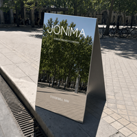 Panneau publicitaire pliable en A de haute qualité, étanche, conçu par le fabricant direct, avec conception gratuite