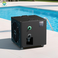 Refroidisseur d'eau 1HP avec logo personnalisé pour bain froid, usage domestique, portable, noir, avec tente de sauna