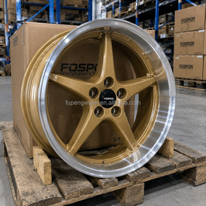 ล้อแม็กซ์ <span class=keywords><strong>Fortuner</strong></span> <span class=keywords><strong>ขอบ</strong></span> <span class=keywords><strong>18</strong></span> นิ้ว 5 ก้าน <span class=keywords><strong>ขอบ</strong></span> <span class=keywords><strong>18</strong></span> นิ้ว 5/108 สำหรับ Volvo สีทอง สำหรับ Volvo Cl51 - Product Image 4