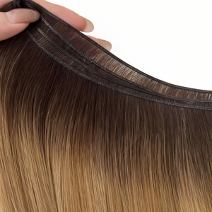 Extensiones de Cabello Ruikang para Genius Weft, Cabello Europeo Virgen, Técnica de Doble Trama, Cabello Humano de Alta Calidad - Product Image 6