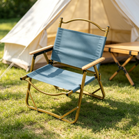 Chaise pliante portable en alliage d'aluminium pour camping, ensemble table et chaise d'extérieur pour entrepôt et parc