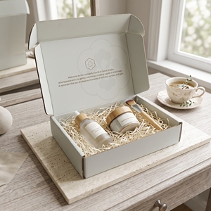 Luxury Beauty Packaging Mailer <b>Box</b> For Cosmetic Products Custom Design For Retail Brand Gift And Commercial Packaging - Product Image 2
