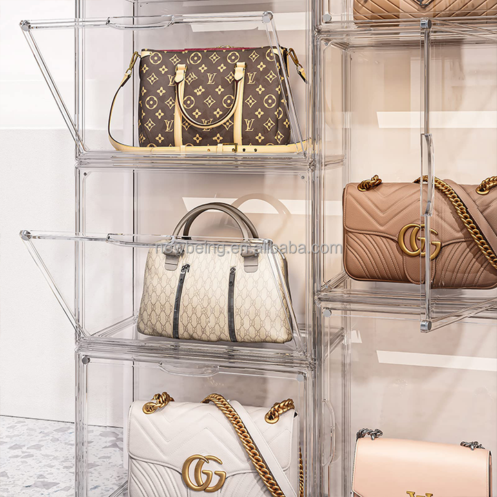 Strehknewen Pru00e9sentoir En Acrylique U00e0 3 Niveaux, Organiseur De Parfum, U00e9tagu00e8re Transparente Pour Figurines, Bijoux, Vernis U00e0 Ongles, Cupcakes, U00e9pices, Cosmu00e9tiques, Avec Colle Sans Trace