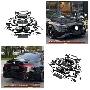 Kit Completo di Paraurti Anteriori <span class=keywords><strong>e</strong></span> Posteriori con Diffusore per <span class=keywords><strong>Mercedes</strong></span>-Benz <span class=keywords><strong>Classe</strong></span> <span class=keywords><strong>E</strong></span> W214 <span class=keywords><strong>AMG</strong></span> E63 24a Generazione - Product Image 1