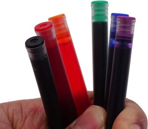 Cartouches d'encre rechargeables standard internationales 12 couleurs, diamètre 2,6 mm, pour stylo-plume - Product Image 2