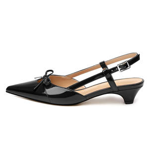 <span class=keywords><strong>รองเท้า</strong></span>ผูกโบว์น่ารักสำหรับผู้หญิง<span class=keywords><strong>ส้น</strong></span>เตี้ยกลางแจ้งลายลูกแมวขนาด3.5ซม. <span class=keywords><strong>รองเท้า</strong></span>แบบสวมน้ำหนักเบากันลื่นออกแบบได้ตามต้องการ - Product Image 4