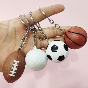Porte-clés 3d Mini Baseball Porte-clés Sport Porte-clés voiture Sac Football Porte-clés Volleyball Basketball Sportif Porte-clés Cadeau Porte-clés - Product Image 1