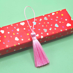 Nhà Máy Giá mượt xỉa bookmarks hỗn hợp màu tua cho hàng thủ công đồ trang sức làm quà lưu niệm DIY Rèm phụ kiện - Product Image 5