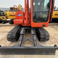 Excavatrice sur chenilles Doosan DH80 d'occasion, 8 tonnes, mini-pelle hydraulique DH80Gold, petite excavatrice de construction en stock, d'origine coréenne
