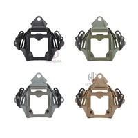 Casque tactique Accessoire Casco CNC Métal Alliage d'aluminium Seiche séchée Modulaire Bungee VAS Kit de quincaillerie de remplacement