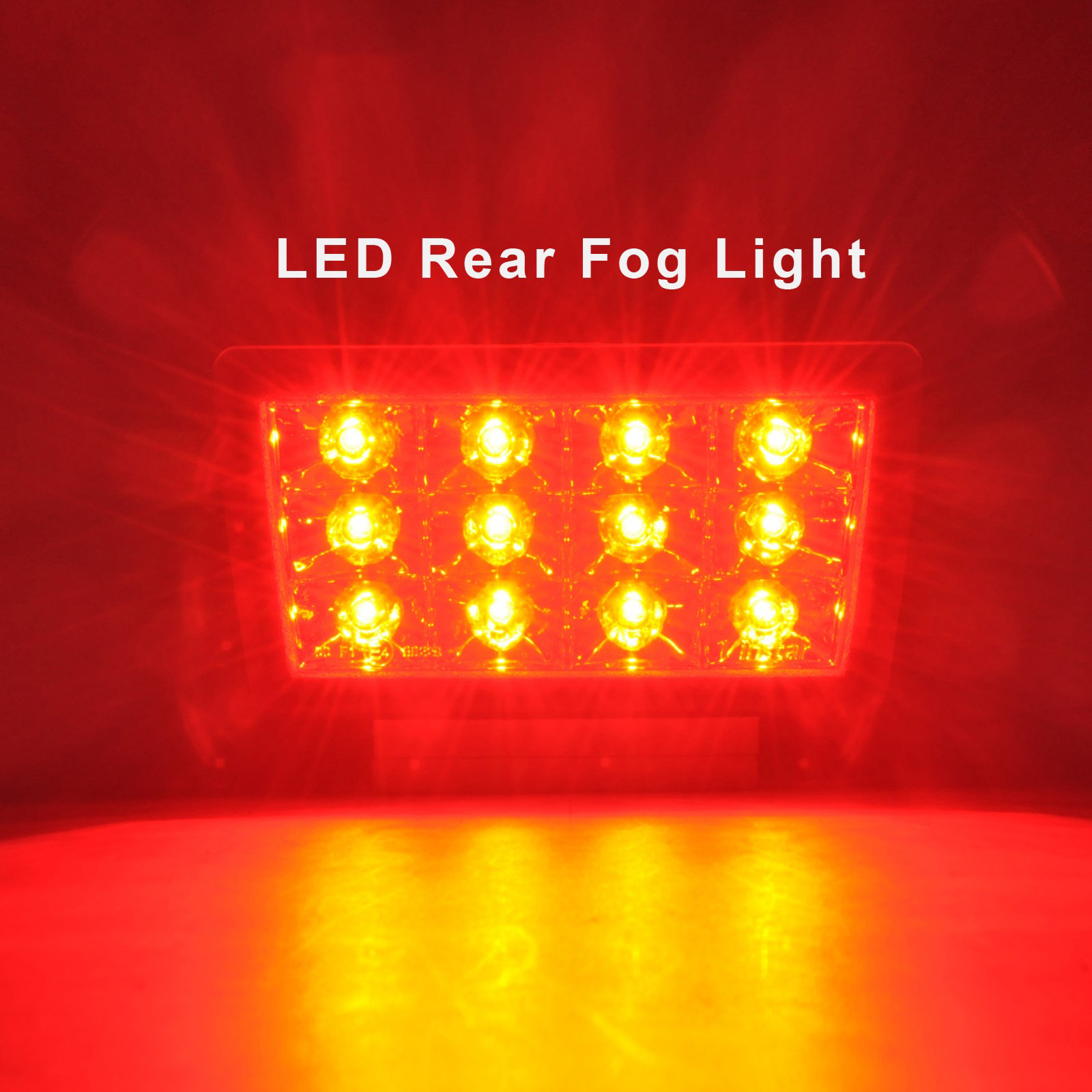 Feu antibrouillard arrière à led