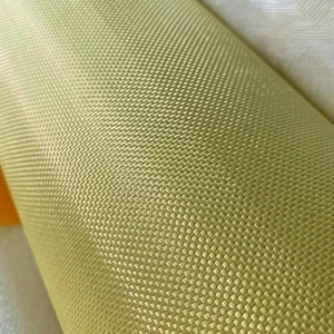 Kekuatan tinggi 1000d 200g 3000d 400g serat Aramid kain tahan api tahan aus ringan 1414 Para Aramid kain - Product Image 1