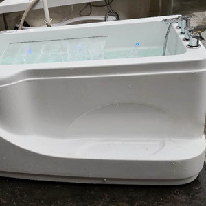 Phật sơn tùy chỉnh Acrylic cách điện bồn tắm spa hiện đại đầy màu sắc nhiệt độ không đổi Thác Outlet cho biệt thự nhà sản xuất - Product Image 4