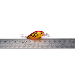 WEIHE 4.5cm 4g 10 Pezzi/Sacchetto Esche da <span class=keywords><strong>Pesca</strong></span> in Plastica Dura a Basso Prezzo all'Ingrosso Crank Bait per <span class=keywords><strong>Pesca</strong></span> alla Trota - Product Image 5