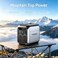 Générateur solaire MPPT haute puissance YUTANDA 1800W, station d'alimentation portable LiFePO4 1024Wh, USB-C 140W, onde sinusoïdale pure, camping, maison, camping-car