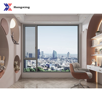 Ventanas Residenciales de Aluminio Abatibles, Diseño Moderno, Doble Acristalamiento, Estilo Abatible, Uso Exterior, Aislamiento Térmico, Color Personalizado