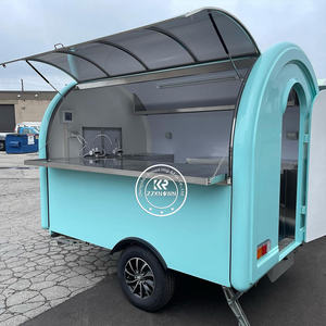 Camions de restauration mobiles 2025 pour snacks BBQ, pâtes, restauration de rue, avec gaufres, beignets, pizzas - Product Image 2