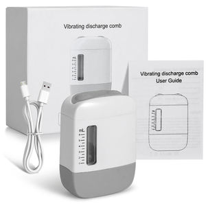 Intelligenter LED-Rotlicht-Kopfhautmassagegerät mit Applikator-Kamm und Haarwuchsöl-Flasche für Verschiedene Flüssigkeiten Kopf-Wurzel-Massagegerät - Product Image 4