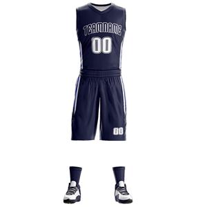 25-26 Tùy Chỉnh Bóng Rổ Jersey Hiệu Suất Thoáng Khí Vải Thăng Hoa In Đào Tạo & Trò Chơi Mặc Người Đàn Ông Của Thể Thao Trang Phục - Product Image 3