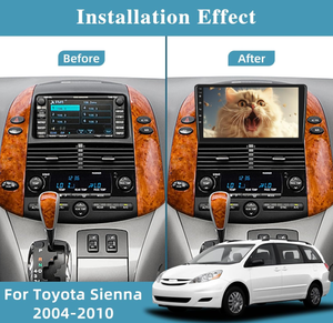 วิทยุติดรถยนต์ Android 15 สำหรับ Toyota Sienna ปี 2004-2010 รองรับ Carplay หน้าจอสัมผัส 7 นิ้ว ระบบ Android Auto พร้อม Bluetooth GPS FM RDS EQ+กล้องมองหลัง AHD ฟรี - Product Image 2