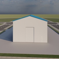 Edificio de Estructura de Acero Económico con Certificación ASTM, Almacén Industrial Prefabricado Moderno, Taller, Nave para Pequeñas Empresas