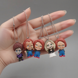 Llavero <span class=keywords><strong>de</strong></span> moda con mini figura <span class=keywords><strong>de</strong></span> juguete del <span class=keywords><strong>asesino</strong></span> <span class=keywords><strong>Chucky</strong></span> <span class=keywords><strong>de</strong></span> la película <span class=keywords><strong>de</strong></span> terror clásica, <span class=keywords><strong>de</strong></span> PVC, para recuerdos <span class=keywords><strong>de</strong></span> fiesta, para rellenar cápsulas <span class=keywords><strong>de</strong></span> huevos <span class=keywords><strong>de</strong></span> 2 pulgadas - Product Image 1