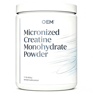 OEM Private Label Micronized <b>Creatine</b> <b>Monohydrate</b> Powder Sports Nutrition Supplement Supports Strength and Recovery - Product Image 1