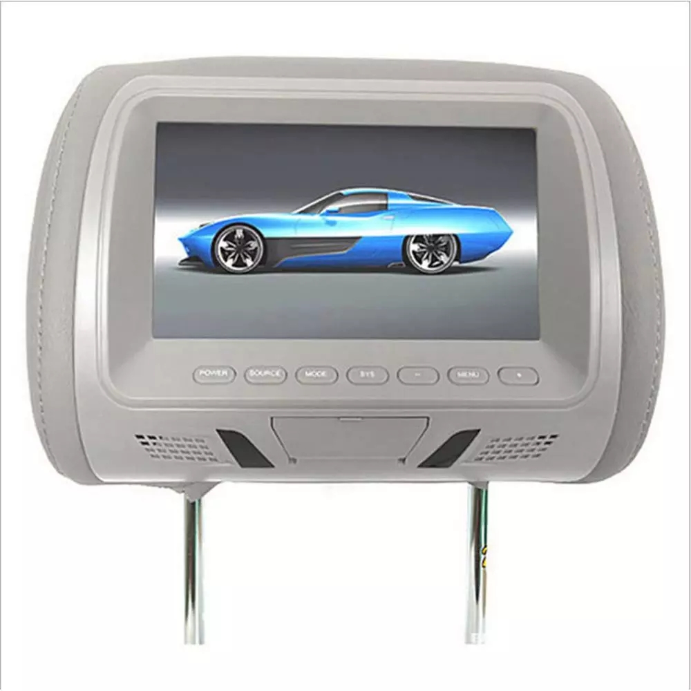 7 Inch TFT LCD Screen - Audio & Video Car Headrest Monitor