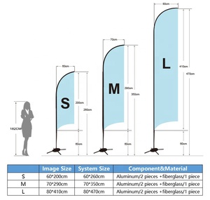 <span class=keywords><strong>ธง</strong></span><span class=keywords><strong>โฆษณา</strong></span>โพลีเอสเตอร์ขายส่ง <span class=keywords><strong>ธง</strong></span><span class=keywords><strong>โฆษณา</strong></span>แบบกำหนดเองสำหรับใช้งานกลางแจ้ง <span class=keywords><strong>ธง</strong></span>ชายหาดแบบขนนกพร้อมขาตั้ง - Product Image 3