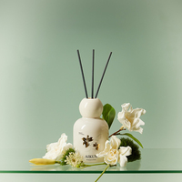Diffuseur de parfum en céramique AIKUN Blossom avec bougie assortie, coffret cadeau pour la décoration de la chambre, de l'hôtel et du spa