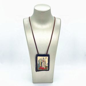 Personnalisé St Joseph Sainte <span class=keywords><strong>Famille</strong></span> Laine Marron Scapulaires Chapelet Catholique Cadeaux - Product Image 2