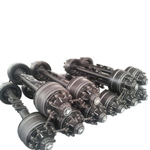 Ejes de Repuesto Personalizados Directos de Fábrica, <span class=keywords><strong>Eje</strong></span> de Alta Resistencia y <span class=keywords><strong>Semirremolque</strong></span> de Plataforma Baja de 16T, Tipo BPW FUWA de 13T 11T - Product Image 1