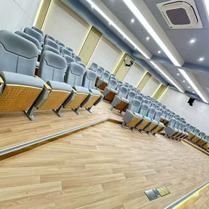 Sillas de Cine Modernas al por Mayor, Sillas Plegables con <span class=keywords><strong>Mesa</strong></span> Pequeña para Auditorio, Iglesia, Escuela, Hogar y Oficina - Product Image 3