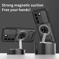 Étuis de téléphone portable avec support d'anneau pour Infinix Hot 60 50 Pro+ Note 50 Pro+ Smart 10 Camon 40 Pro Pop 10C Coques antichoc avec béquille