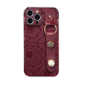 Correa de Muñeca de Piel de Oveja Electrochapada de Primera <span class=keywords><strong>Calidad</strong></span>, Venta al Por Mayor de Fábrica, Funda de Lujo Suave al Tacto para Carcasas de Teléfono Personalizadas - Product Image 5