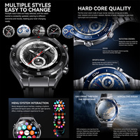 Nouvelle conception HW5 Ultimate 1,52 pouces TFT NFC Charge sans fil Application Wearfit Pro Surveillance du mouvement Suivi Montre intelligente