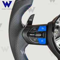 Pour BMW F10 F30 F31 F20 F32 E92 E60 X6 E71 X5 E70 M3 M4 M6 Volant En Cuir Perforé Nappa