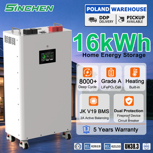 Envío Rápido DDP a Europa, Batería de Litio de 48V 51.2V 314Ah 16kWh, Vertical JK V19 BMS, 8000 Ciclos, Lifepo4, Almacenamiento de Energía Solar para el Hogar - Product Image 1