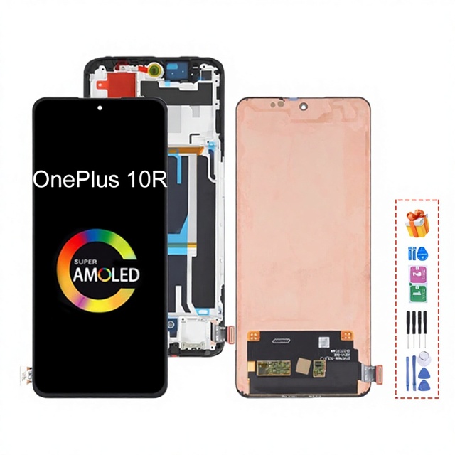 Applicable to OnePlus 10R / ACE Model 1273 Screen Internal and External OLED Screen with Frame Assembly China