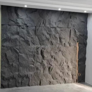 2400*600mm PU Faux <span class=keywords><strong>Pierre</strong></span> <span class=keywords><strong>Pierre</strong></span> Grand Artificiel Faux <span class=keywords><strong>Pierre</strong></span> Peau Placage Panneau Mural 100mm Façade PU Revêtement Extérieur - Product Image 6