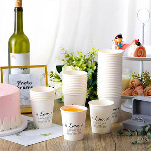 Vasos de Papel Desechables para Café, para Bodas, Fiestas de Bienvenida, Vasos para Bebidas Calientes, Cumpleaños, Aniversarios, Celebraciones - Product Image 2