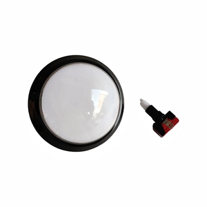 Bouton lumineux convexe en caoutchouc JSJM de 100 mm pour <span class=keywords><strong>machine</strong></span> de jeu d'<span class=keywords><strong>arcade</strong></span> avec support de bouton lumineux et micro-interrupteur - Product Image 5