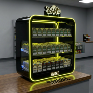 Exhibidor de Acrílico Personalizado con Logotipo para Tienda de Tabaco, Mostrador para Exhibición de Productos - Product Image 3