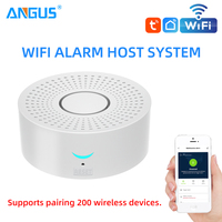Sistema de Alarma Multifuncional ANGUS con WiFi Tuya, Receptor Inalámbrico Inteligente de Llamadas SOS de 433Mhz, Control por Aplicación, Seguridad Antirrobo para el Hogar OEM
