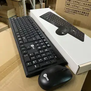 Kablosuz KW200 klavye ve fare taşınabilir dizüstü dizüstü oyuncu klavye fare üçlü Set bilgisayar için masaüstü bilgisayar Set