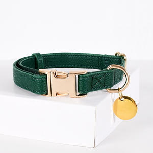 Conjunto de correa para mascotas y <span class=keywords><strong>collar</strong></span> de perro con estilo duradero al por mayor | Nuevo diseño cómodo ajustable de cuero suave para perros medianos y grandes - Product Image 5