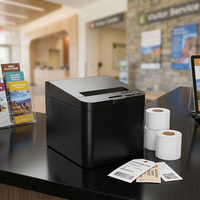 Cashino CSN-58II Printer Thermal 58mm USB 203DPI 90mm/s Kecepatan Tinggi untuk Tempat Wisata