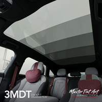 Film intelligent de protection de la vie privée PDLC commutable ZEEKR 007 3MDT pour toit ouvrant, films décoratifs, fournisseur OEM personnalisé
